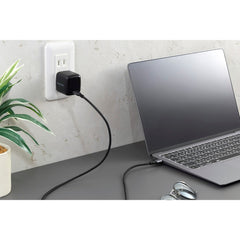 ELECOM USB2.0 Cable Type-C to C/20V/5A(100W)/MPA-CCASAN/0.5m/1m/2m/Black/White/Resistant to breakage