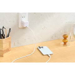 ELECOM USB2.0 Cable Type-C to C/20V/5A(100W)/MPA-CCASAN/0.5m/1m/2m/Black/White/Resistant to breakage