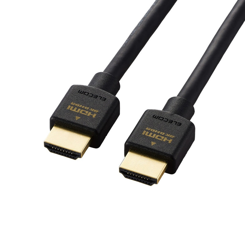 ELECOM HDMI Cable/ 1m-5m/Ultra High Speed 8K/60Hz/48 Gbps/Ultra High Speed HDMI Cable/HDMI Certified/DH-HD21E2