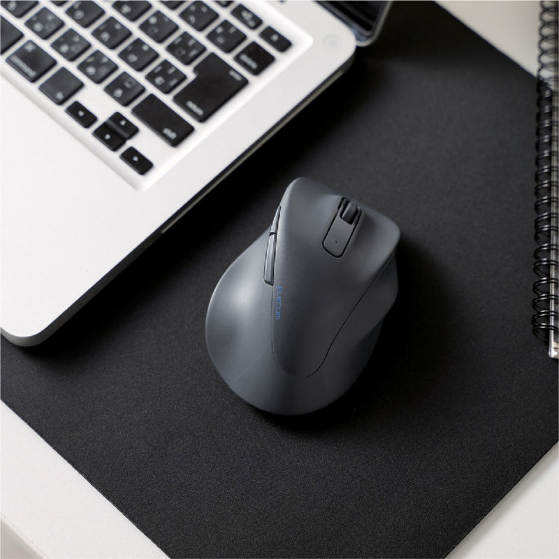 ELECOM EX-G Wireless Silent Mouse/ Basic Mice/ Ergonomic Design/ 5 Buttons/M-XGS/M/L30DBSK Series