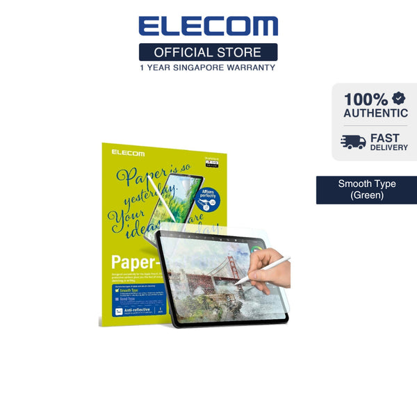 Paper Like Elecom Paper Screen Protector For Apple Paper-Like Film