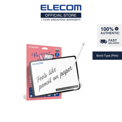 ELECOM BOND PAPER-LIKE Film for iPad Air Mini Pro 2018-2024 / Anti-reflection Screen Protector
