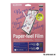 ELECOM BOND PAPER-LIKE Film for iPad Air Mini Pro 2018-2024 / Anti-reflection Screen Protector