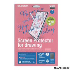 ELECOM BOND PAPER-LIKE Film for iPad Air Mini Pro 2018-2024 / Anti-reflection Screen Protector
