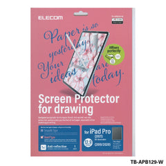 ELECOM BOND PAPER-LIKE Film for iPad Air Mini Pro 2018-2024 / Anti-reflection Screen Protector