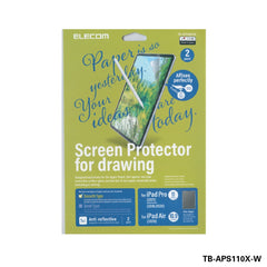 ELECOM SMOOTH PAPER-LIKE Film for iPad Air Mini Pro 2018 - 2024/ Anti-reflection Screen Protector/ iPad Screen Protector