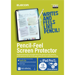 ELECOM SMOOTH PAPER-LIKE Film for iPad Air Mini Pro 2018 - 2024/ Anti-reflection Screen Protector/ iPad Screen Protector