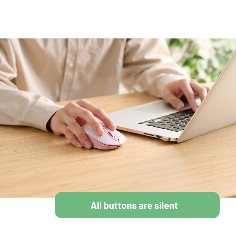 OSMOD Six Duo Connection Rechargeable Mouse/ MY35 Series /Bluetooth/USB/Multi-pairing/Silent