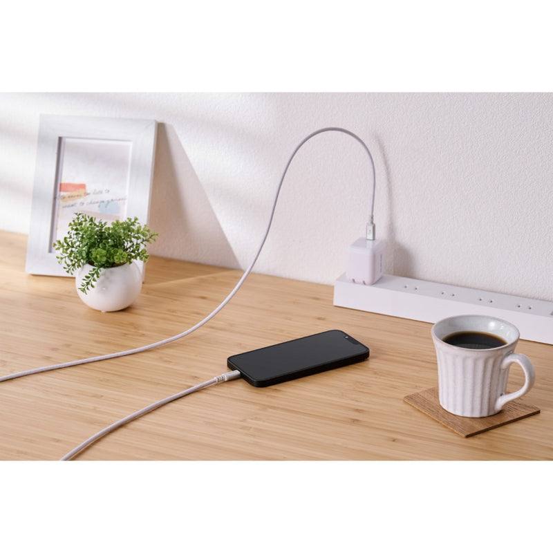 ELECOM USB2.0 High Speed Type C to Lightning Cable PD60w/ MPA-CLASS/ Fast charging