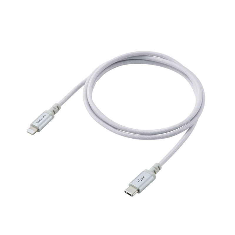 ELECOM USB2.0 High Speed Type C to Lightning Cable PD60w/ MPA-CLASS/ Fast charging