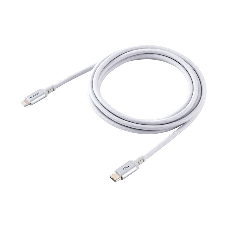 ELECOM USB2.0 High Speed Type C to Lightning Cable PD60w/ MPA-CLASS/ Fast charging