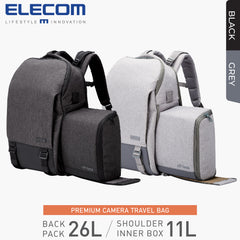 Premium Large Camera Backpack/ Waterproof/ Rain Cover/ Inner Case BM-OFC01 Series