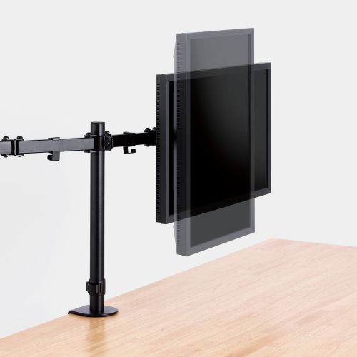 Double Monitor Arm (Long Type) DPA-DL03BK Series