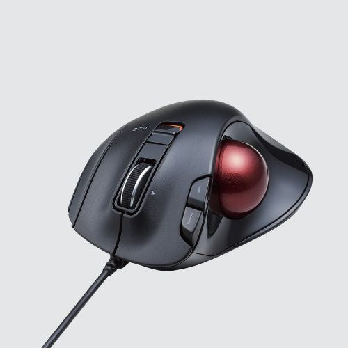 ELECOM Wired Trackball mouse M-XT2URBK-G (Redball)