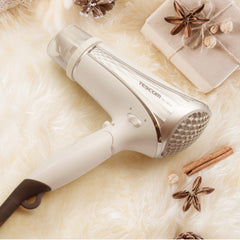 ELECOM Tescom 2 Way Nozzle Negative Ion Hair Dryer TID1100SG/High Power 1500W/2 Settings/Easy Care