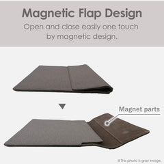 Magnet Flap Laptop Case (with Pouch) 13.3inch BM-IBMF13 Series (3 Colors)