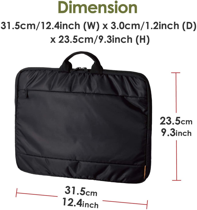 Laptop Bag with Handle Black BM-IBH Series (2 Sizes)