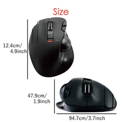 Wireless Trackball Mouse For Left-Handed M-XT4DR Series