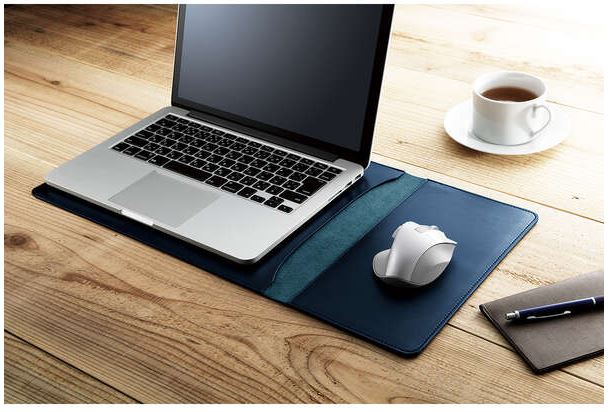 Leather Laptop Sleeve/ Deskmat BM-IBSVD14 Series (3 Colors)