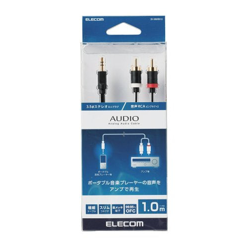 Audio Cable DH-MWRN Series 1m, 2m, 3m (3.5mm Stereo Plug to RCA)