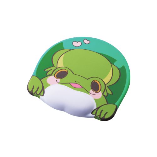 Animal Mouse Pad with Wrist Rest "Mochimochi Face" MP-AN03 Series (3 Design)