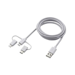 3 in 1 USB Cable for Smartphone MPA-AMBLCAD Series (Lightning/ Type-C/ Micro-B)