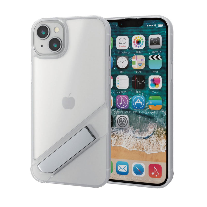 iPhone 14/ iPhone 14 Plus/ iPhone 14 Pro Hybrid Case/ Kick Stand/ Clear PM-A22AHVST1 Series