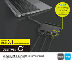 Docking Station USB 3.1 Type-C DST-C06 Series