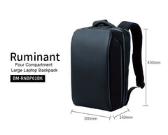 Ruminant Laptop Backpack 15.6inch BM-RNBP01 Series (Black)