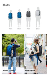 2 Style Camera Backpack 15.6inch DGB-S037 Series (L Size)